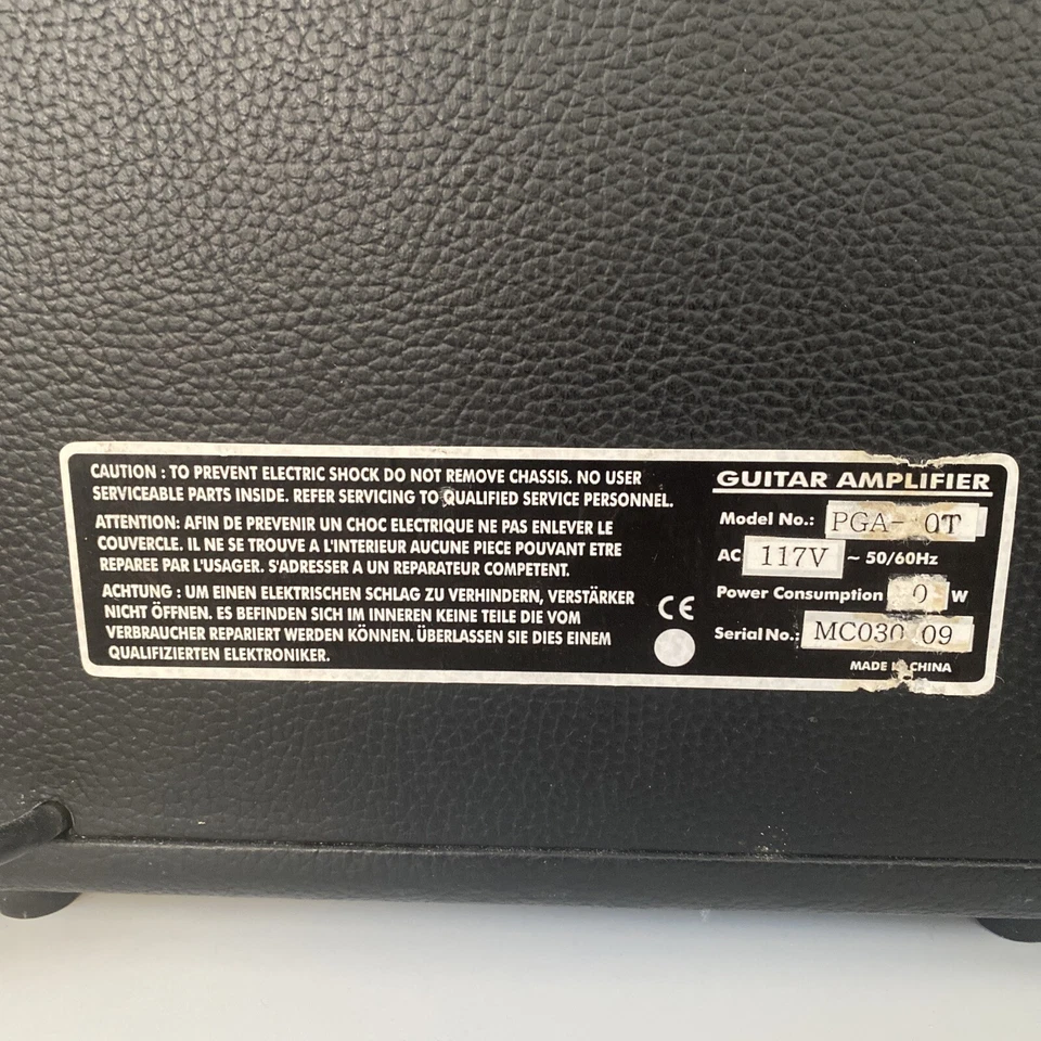 Amplificador de guitarra amplificación Jay Turser PGA-10T de colección Foto 4 de 4