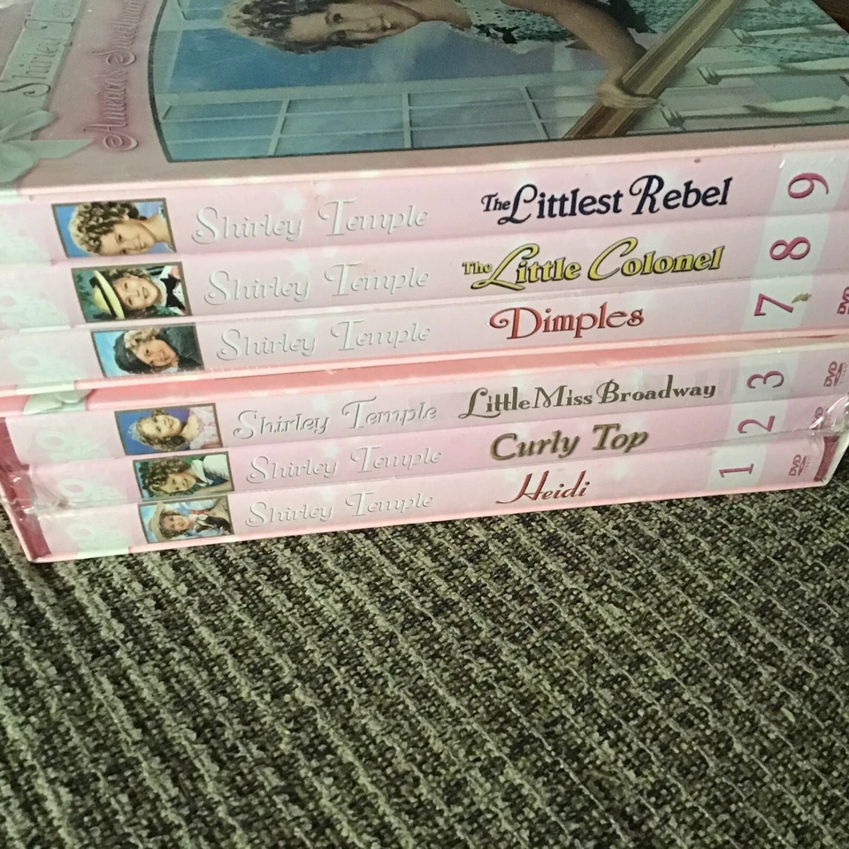 SHIRLEY TEMPLE 2-DVD BOX SET BRAND NEW 6-DVDs OOP 20th CENTURY SEE DESCRIPTION - Image 3 of 4