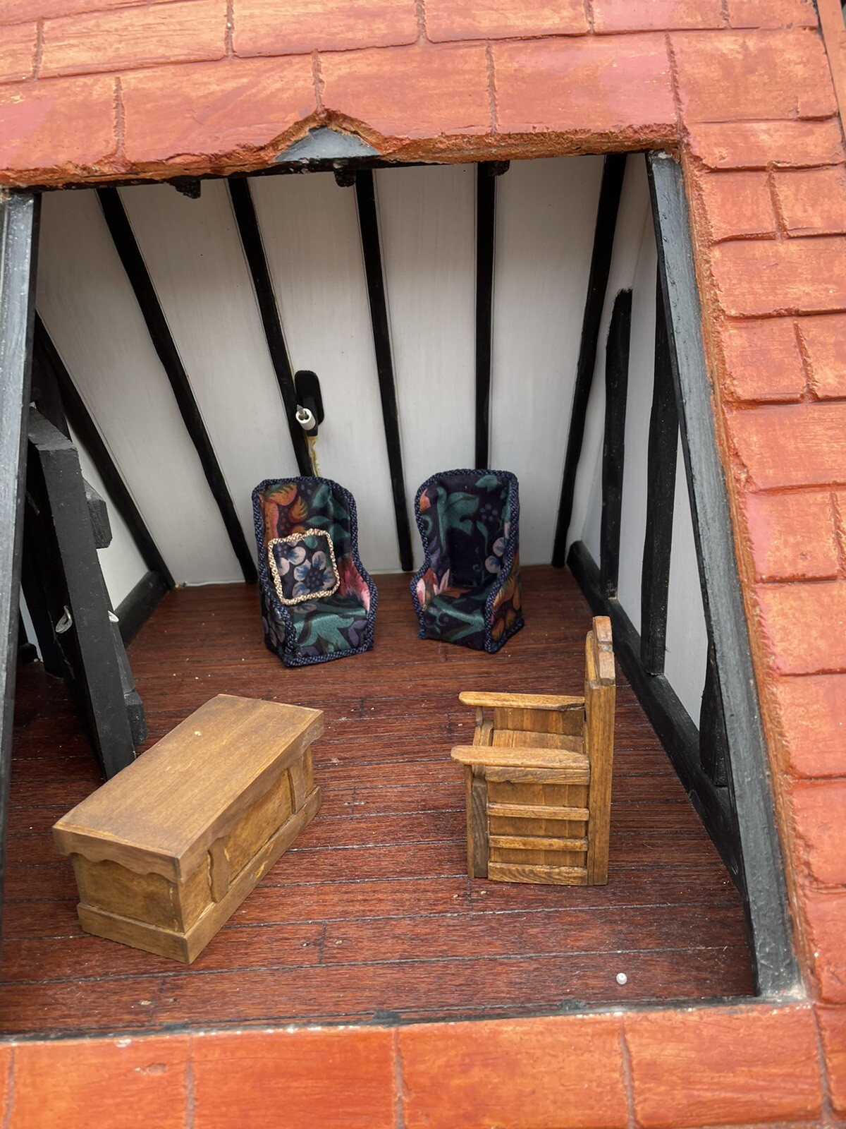 Tudor Style dolls house job lot bundle eBay