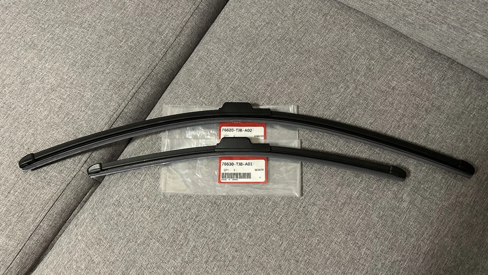 Par genuino de limpiaparabrisas delantero para Acura RDX serie completa 2019-2024 Foto 3 de 4