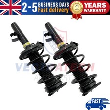 Pair Front Shock Absorbers Struts Assys For Ford Focus MK3 C-Max MK2 10-19 FWD