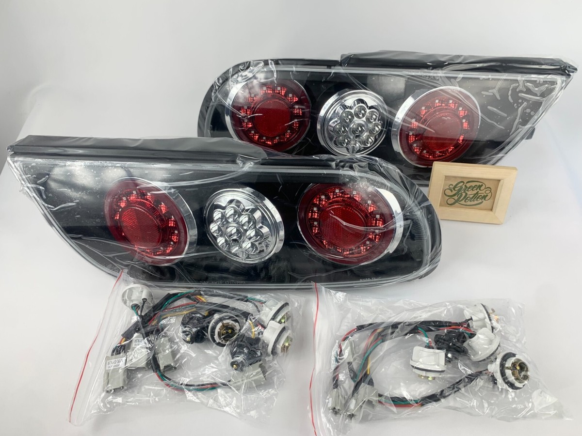 LED Tail Lights Lamps Clear Lens for NISSAN SILVIA 240SX 180SX
