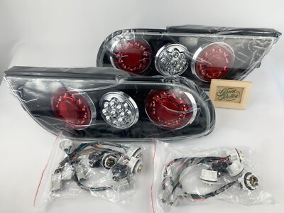 LED Tail Lights Lamps Clear Lens for NISSAN SILVIA 240SX 180SX