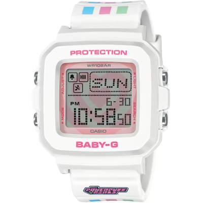 CASIO Baby-G BGD-10KPP-7JR The Powerpuff Girls Collaboration Model
