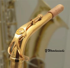 Yamaha Pro YAS-62 Series E1 Gold Lacquer Alto Saxophone Neck. 62 Series E1.