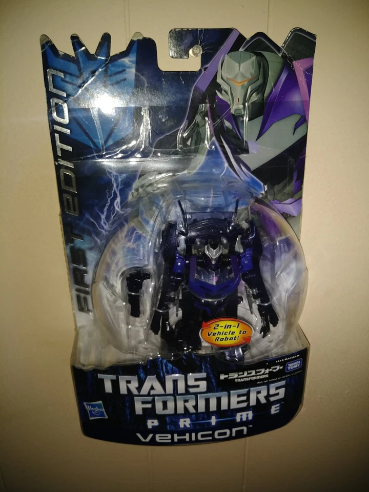 Transformers Prime Robots in Disguise prid 1st first edition fe vehicon Lot Of 3 - Image 2 of 2
