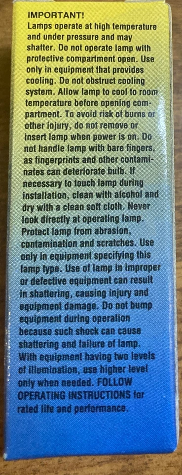 EiKO GTL-3 Germicidal UV Bulb -- 3W, T6, 10.5 volts, 0.3 A - Image 4 of 4