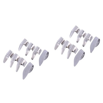  2 Count Kapodaster Für Akustische Gitarre Daumenpick Klein Banjo-Picks