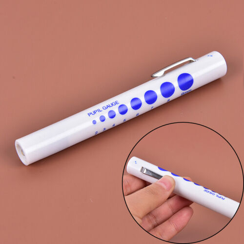First Aid Pen LED Nurse Medical Diagnosis Penlight With Pupil Gauge Pen Light7H - Picture 7 of 12