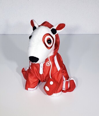 Rare HTF Target Dog Bullseye In Tracksuit Jogging Outfit Plush Stuffed Toy 7''EUC