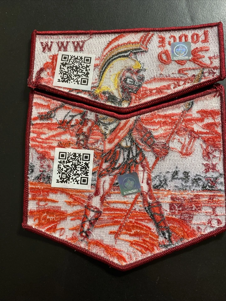 MT Council Apoxky Aio 300 2015 NOAC Ordeal Spartan Griz Bear Flap & Bottom - Image 3 of 3