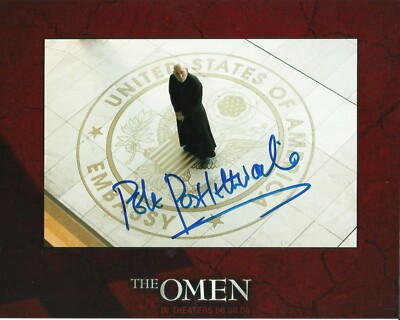 PETE POSTLETHWAITE SIGNED PHOTO (1) THE OMEN 