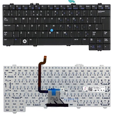 Original QWERTZ Englisch UK Tastatur DELL Latitude XT XT2 /DE77-UK