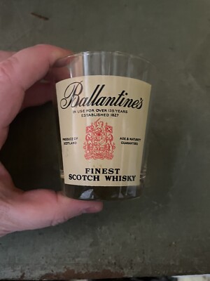 Ballantine's Whiskey Glass