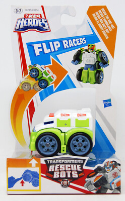 Playskool Heroes - Transformers, Rescue Bots - Flip Racers - Medix the Doc-Bot