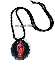 Santa Muerte Escapulario Proteccion Amuleto Holy Death Scapular Amulet Religious