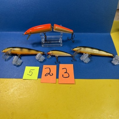 Rapala Floating Jointed J-11 GFR Orange , 2 COUNTDOWN , 1 FLOATING NICE COND !