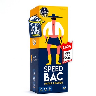 ATM Gaming Speedbac   snel en waanzinnig gezelschapsspel   2 tot 7 spelers   fam