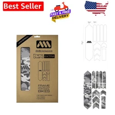 10-Piece Universal Bike Frame Protector Set - Stylish and Durable Camo Style