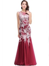 Damen Spitzenkleid