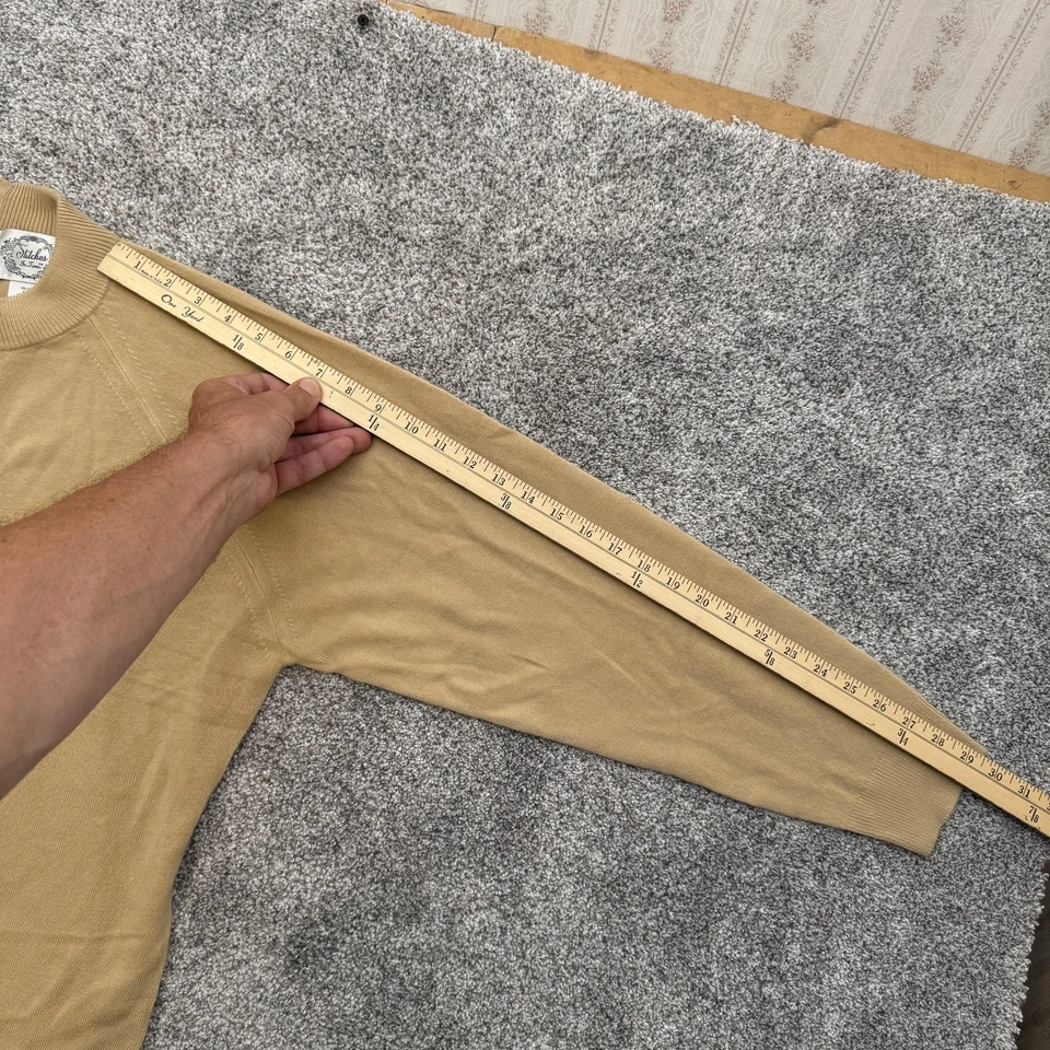 Suéter Vintage Stitches In Time Talla 1X Plus Luxelon Acrílico Minimalista Abuelo Foto 4 de 4