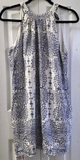 GUESS by Marciano Women’s Halter Sleeveless Geometric Bow Mini Dress M