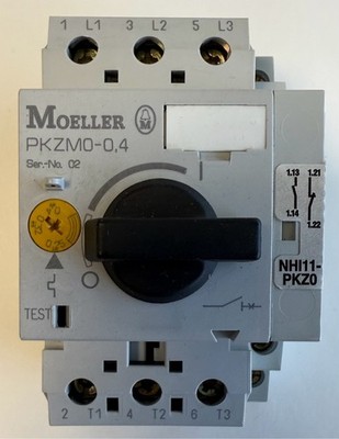 Moeller Motorschutzschalter / Leistungsschutzschalter / 0.25A-0.4A / PKZM0-0,4