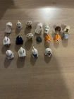 lego star wars minifigure helmet lot of 18 total helmets