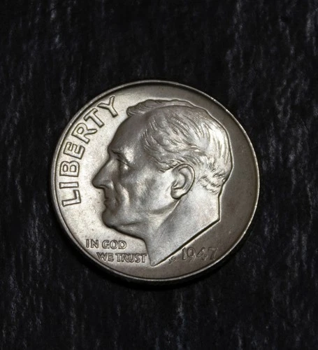 1947 Roosevelt  Dime  BU Lot F 912