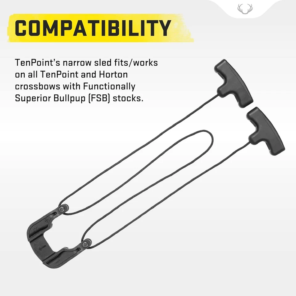 TenPoint Rope Sled - Reduces Crossbow Cocking Effort by 50% - One Size, Multi - Image 3 of 3