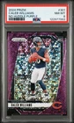 Caleb Williams /49 Rookie No Huddle Purple 2024 Panini Prizm #301 RC SSP PSA 8