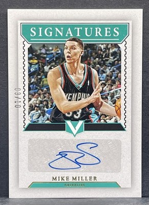 2022-2023 Panini Chronicles Vertex - Mike Miller - Signatures Autograph AUTO /10