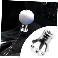 Car Shift Knob Boot Retainer, M12x1.25 Durable Aluminum Cars Gear Shift Silver