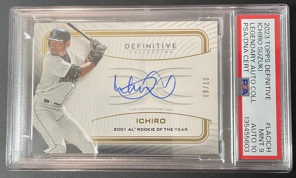 Ichiro Suzuki Seattle Mariners Baseball Autographed Sports Trading