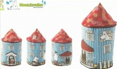 Moomin Brand  Moomins house interior case storage