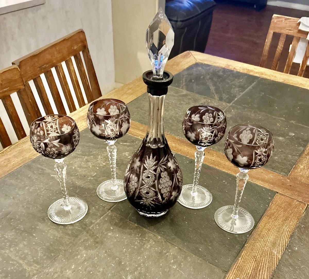 Bohemia Crystal Decanters for sale | eBay