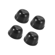 4Pcs 83mm Universal Car LED Headlight Headlamp Dust Cap Cover Rubber Long