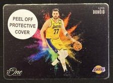 2024-25 Panini One And One Luka Doncic #15 Black Color Blast Case Hit SSP