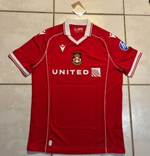 MACRON Wrexham AFC Wales 2025 2026 Home Football Soccer Shirt Jersey Men’s L