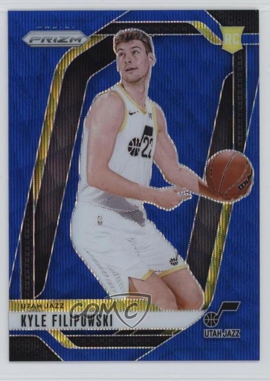 2024-25 Panini Prizm Blue Wave Prizm 67/125 Kyle Filipowski #263 1t4l