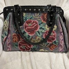NWOT Mod x Tapestry Woven Multicolored Large Bag Tote Purse Boho Hippie