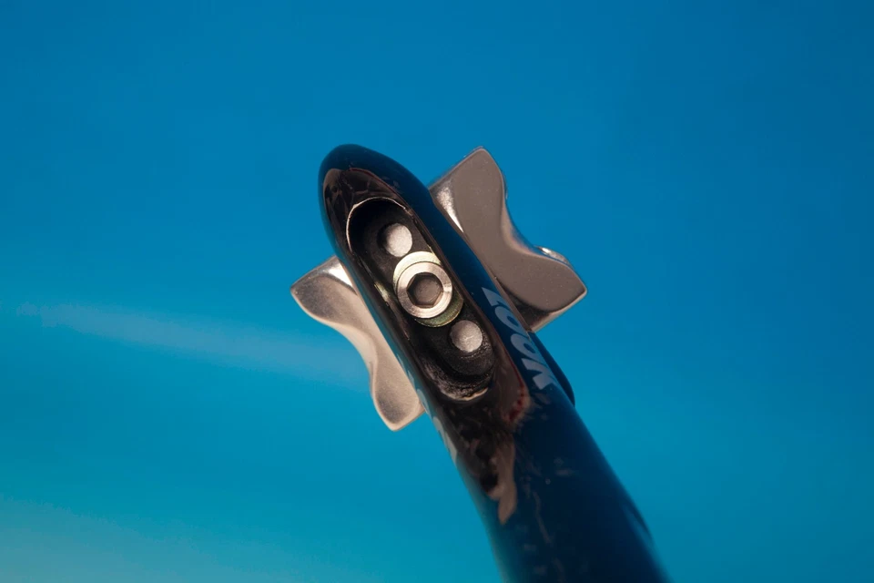 Seatpost reggisella carbon 25 mm LOOK Ergopost Ti 250mm New In Box LUCIDO - Immagine 4 di 4