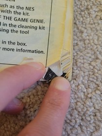 NES Game Genie Manual Only Book For Nintendo Page 5 Through 168 No Covers