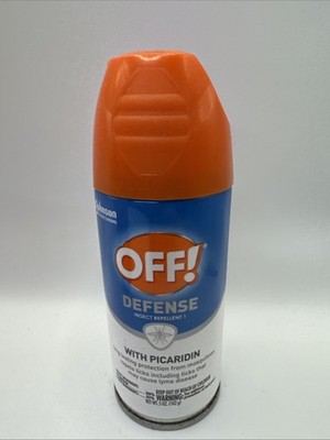 Off! Defense Insect Repellent With Picaridin 5 oz Repels Mosquitoes Ticks