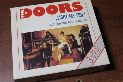 3-CD Box Set The Doors Light My Fire -of Reality -Live in Los