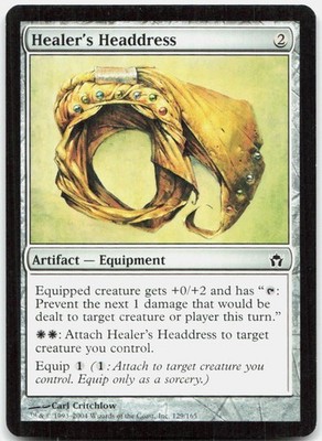 Healer's Headdress 129 Common Fifth Dawn Magic: The Gathering Lightly Played