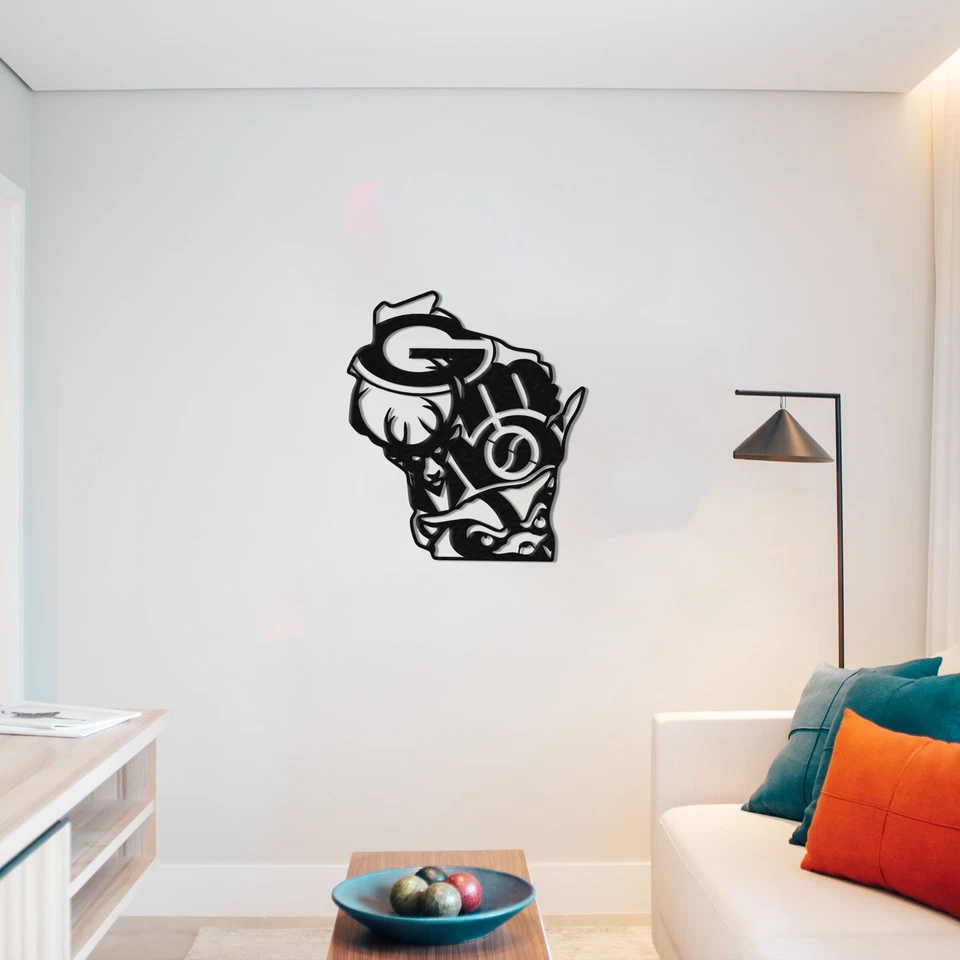 Wisconsin Sports - Arte de pared de metal Foto 2 de 4