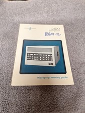 Vintage Hewlett Packard HP 2100 Computer Microprogramming Guide 1972 5951-3028