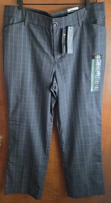 Lee Plus Regular Firlt Flex Motion Trouser Pants Mid Rise Size 16W NWT Boot Cut