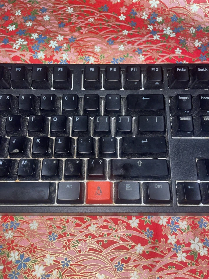 WASD Keyboards V2B Code Cherry MX Clear Mechanical Keyboard Tested Works Nocable - Image 4 of 4